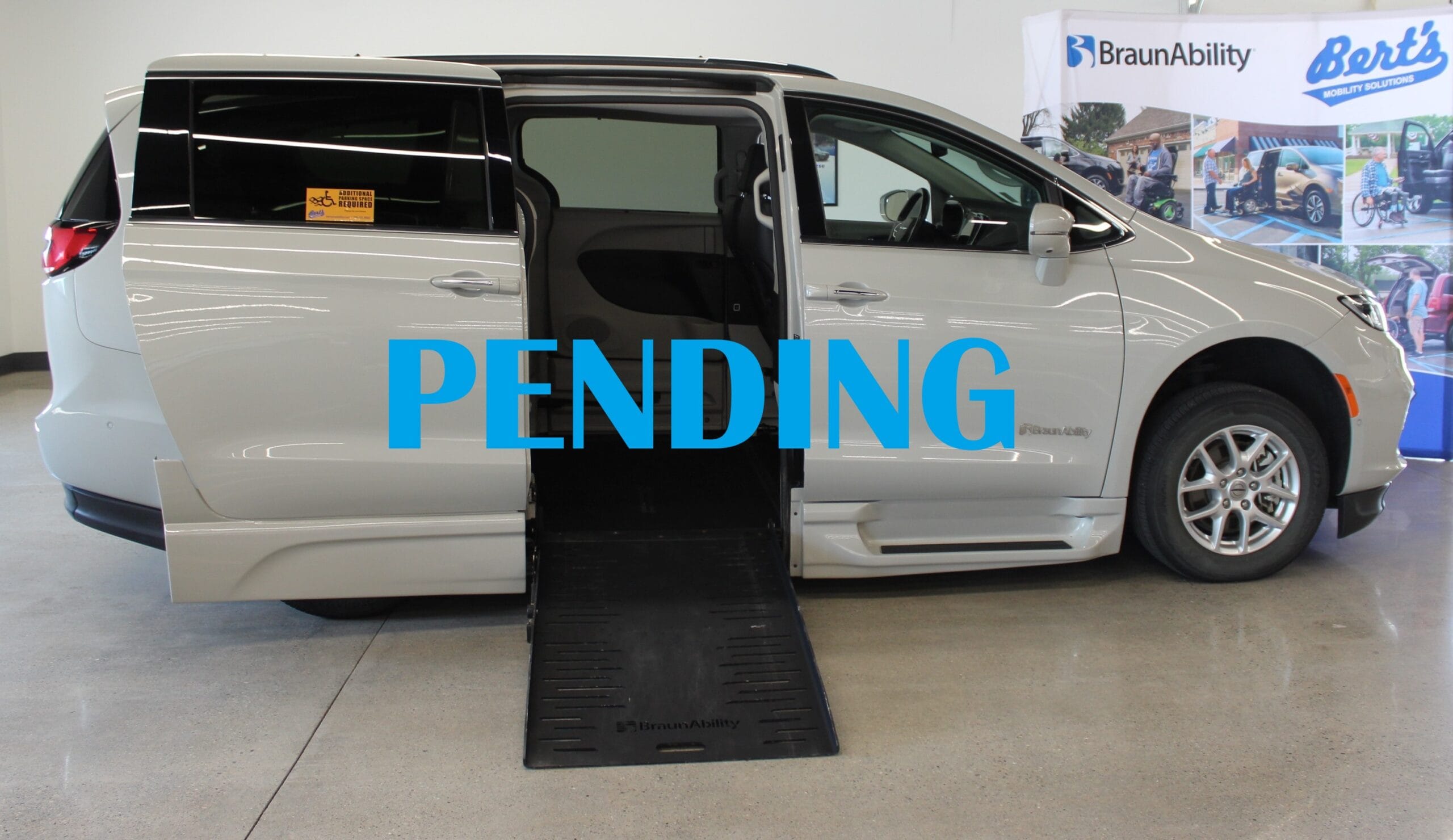 Van is currently pending for purchase